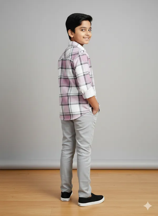 Light_Pink_Cotton_Kids_Check_Shirt_For_Kids