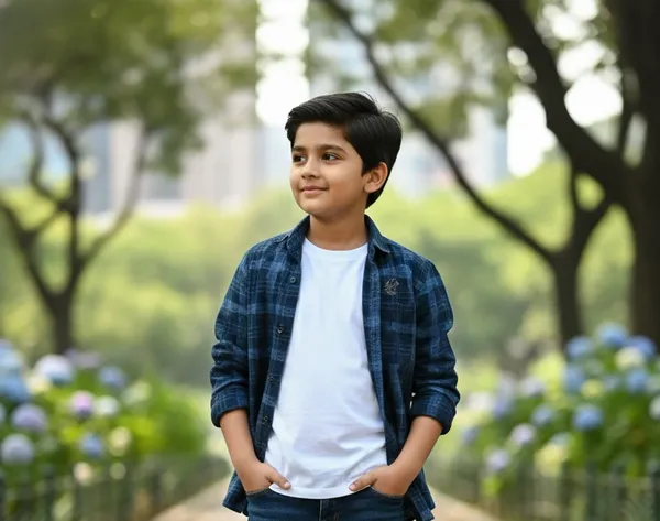 Navy_Blue_Cotton_Kids_Check_Printed_Shirt_For_Kids