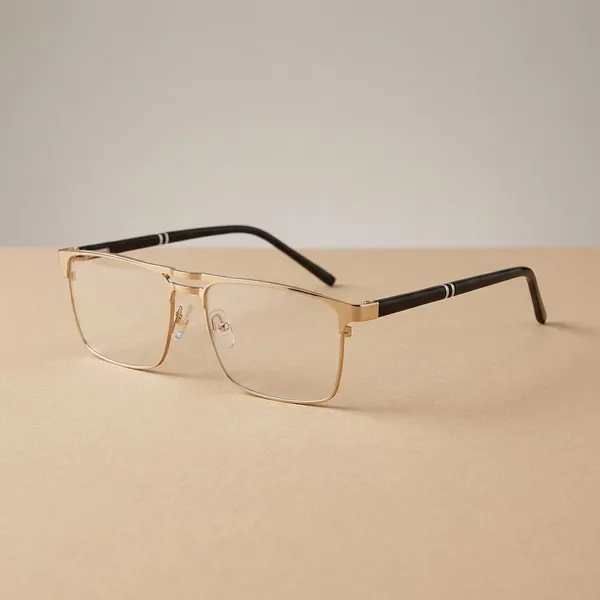 Gold_And_Brown_Premium_Metal_Plastic_Frame_For_Men_And_Women