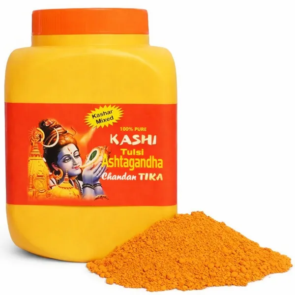 Yellow_Kashi_Tulsi_Ashtagandha_Chandan_Tika_Pure_Kashar_Mixed_Pack_Of_2_For_Men_And_Women