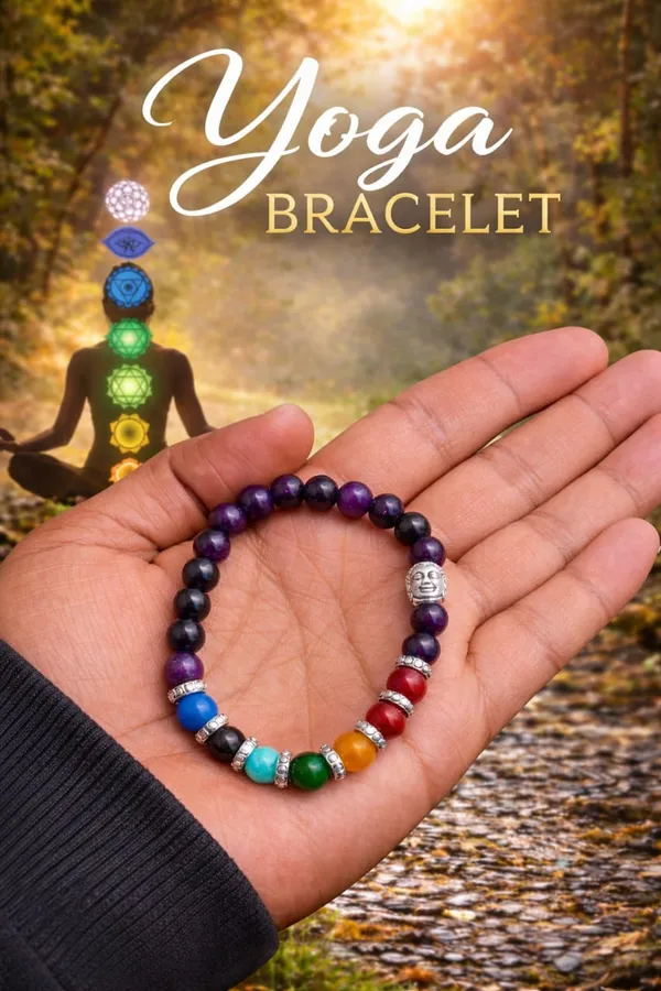 Multicolour_7_Chakra_Yoga_Stretchable_Bracelet_For_Men_And_Women