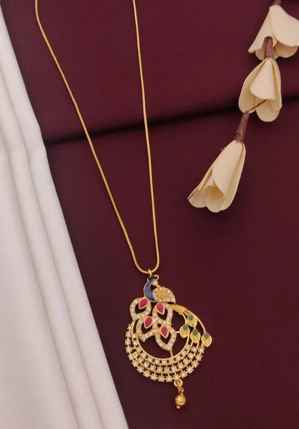 Gold_American_Diamond_Studded_Plated_Mopu_Chain_For_Women