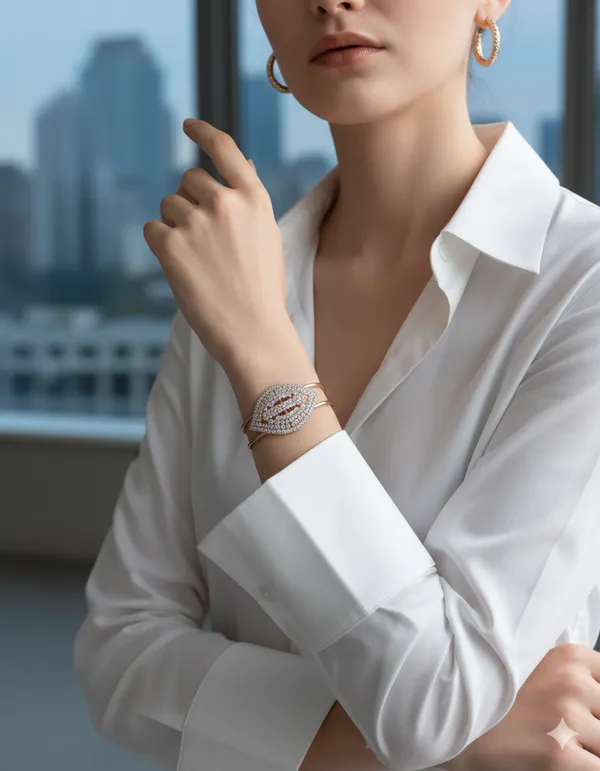Rose_Gold_Plated_Peach_Stone_Bangle_For_Women