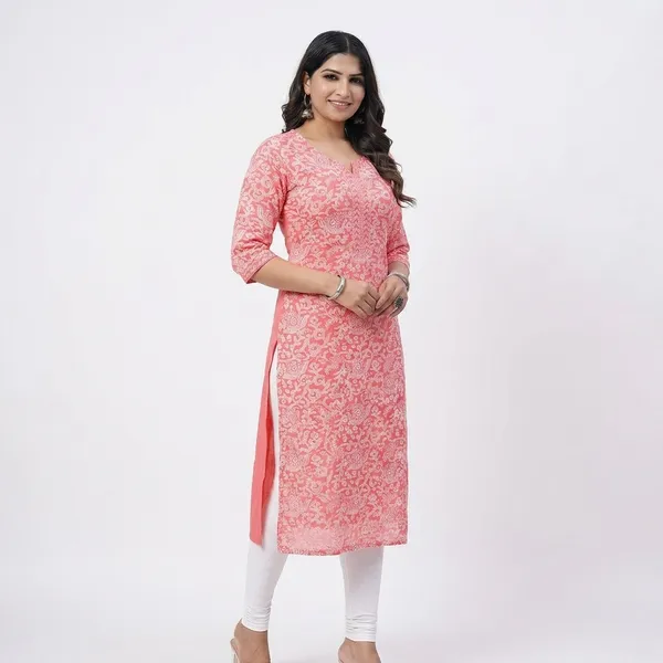 Pink_Printed_Single_Kurti_for_womens