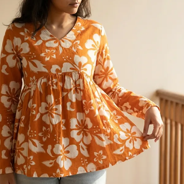 Floral_Print_Top_For_Women_&_Girls