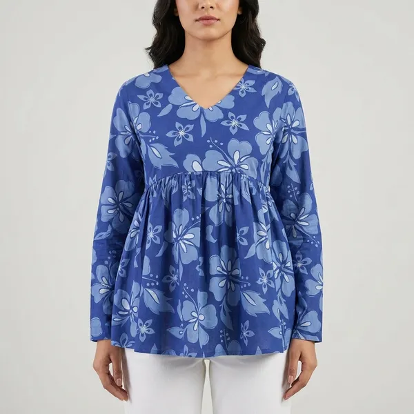 Floral_Print_Top_For_Women_&_Girls