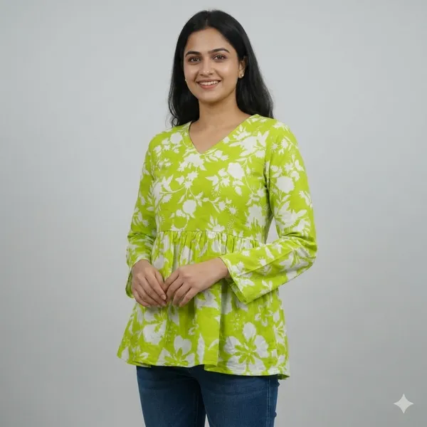 Floral_Print_Top_For_Women_&_Girls
