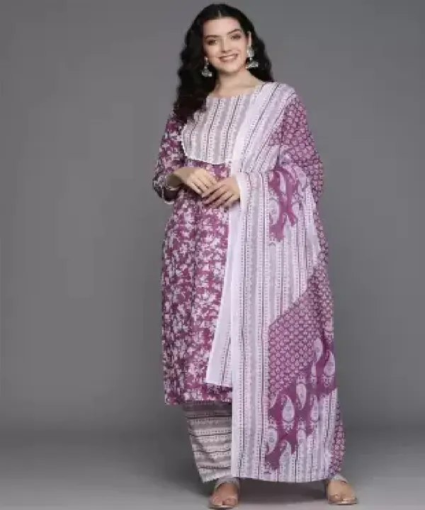 Women_S_Cotton_Kurta_Pant_Dupatta_Set