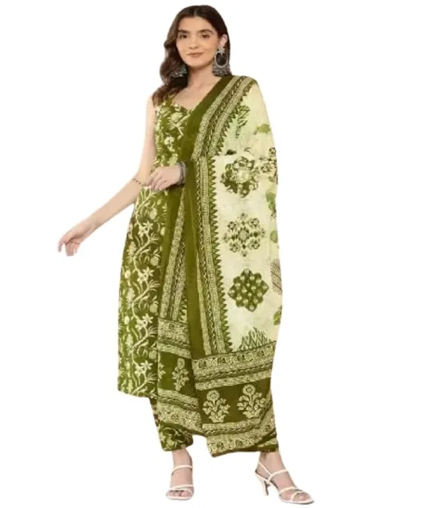 Cotton_Kurta_And_Pant_Set_With_Dupatta_For_Women