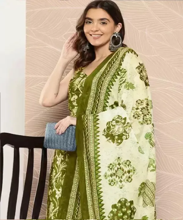 Cotton_Kurta_And_Pant_Set_With_Dupatta_For_Women