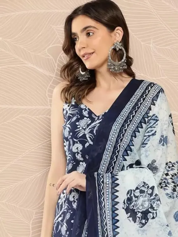 Cotton_Kurta_And_Pant_Set_With_Dupatta_For_Women