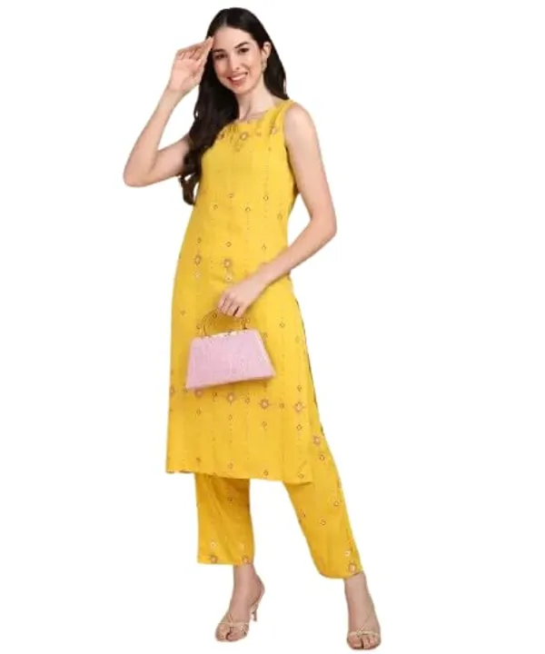 Women_S_Viscose_Rayon_Kurta_Pant_Set