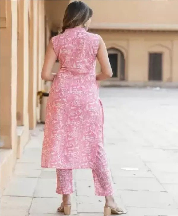 Floral_Print_Kurta_Trouser_Dupatta_Set