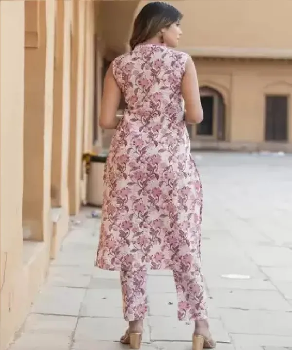 Floral_Print_Kurta_Trouser_Dupatta_Set_For_Women