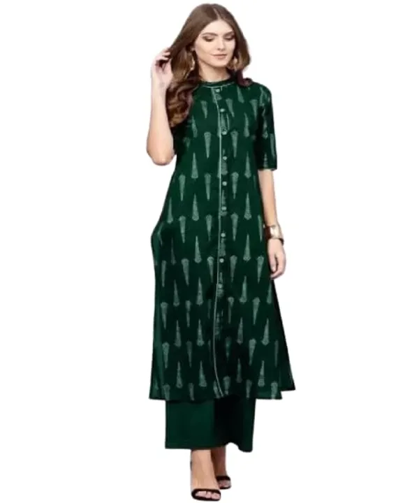 Women_Viscose_Rayon_Kurti_Palazzo_Set