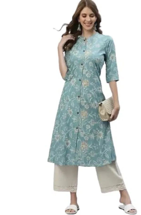 Women_Floral_Print_Kurta