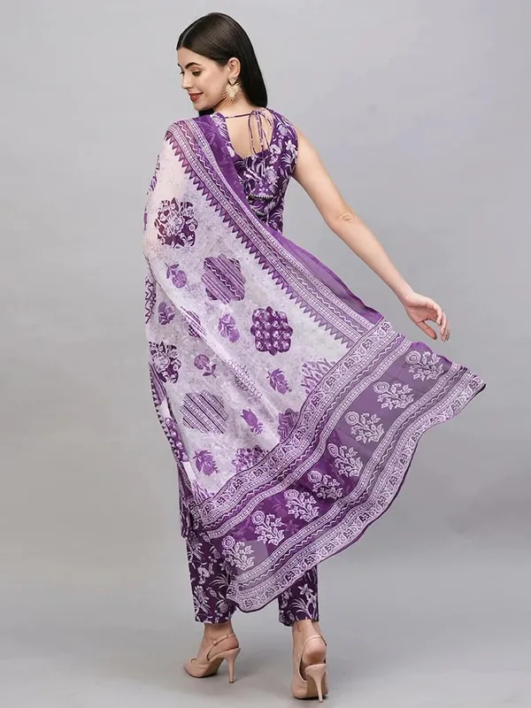 Cotton_Kurta_And_Pant_Set_With_Dupatta_For_Women