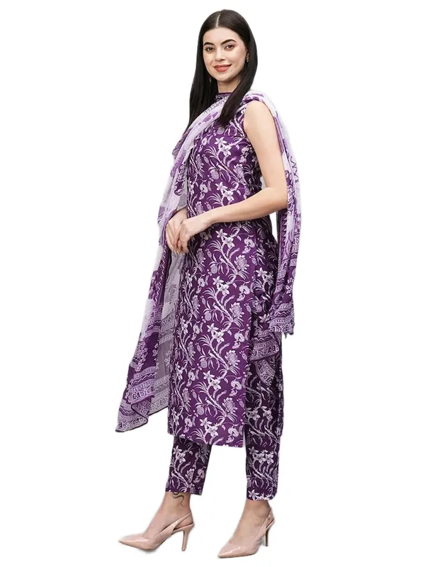 Cotton_Kurta_And_Pant_Set_With_Dupatta_For_Women