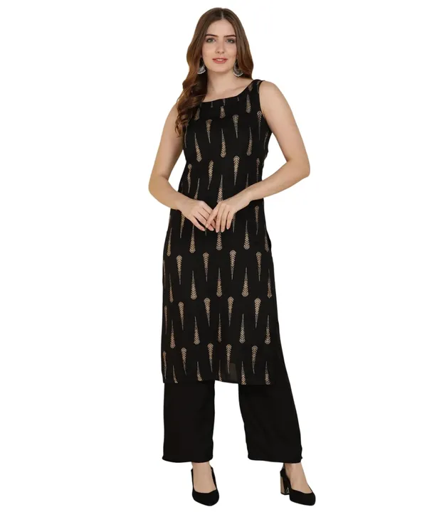 Women_S_Rayon_Kurta_Palazzo_Set