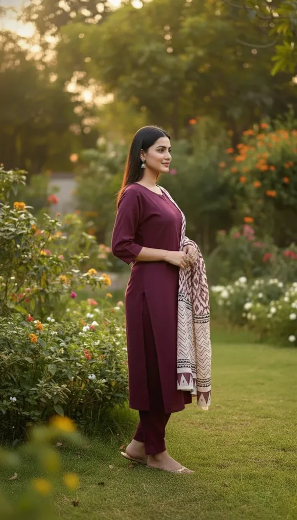 Women_Cotton_Kurta_Palazzo_Set_With_Dupatta