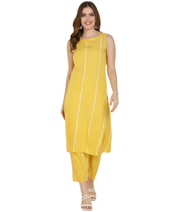 Women_S_Sleeveless_Kurta_Plazo_Set