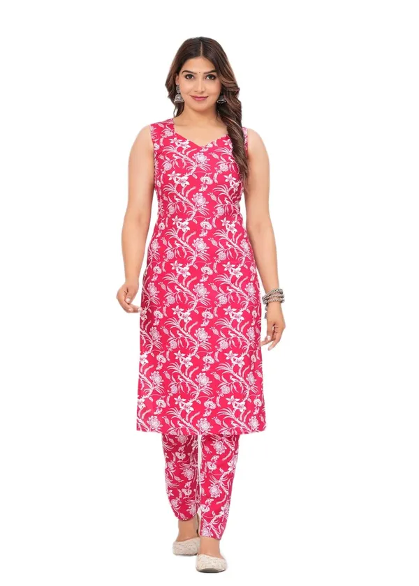 Women_Cotton_Kurta_Pant_Set
