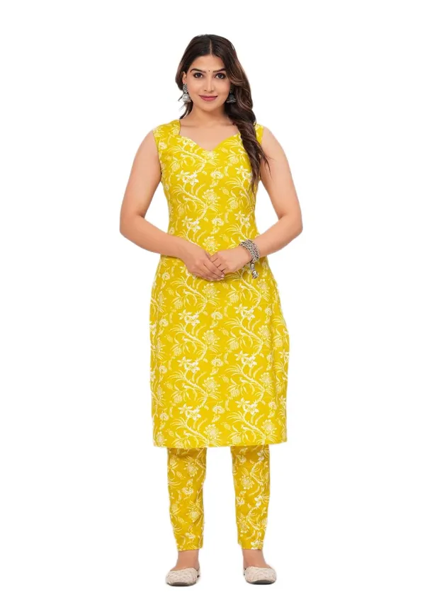 Women_Cotton_Kurta_Pant_Set