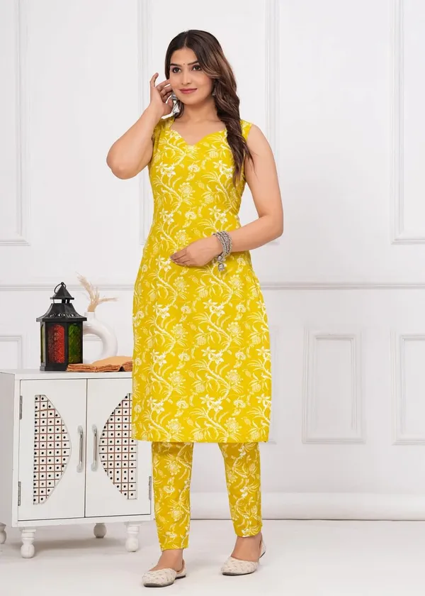 Women_Cotton_Kurta_Pant_Set