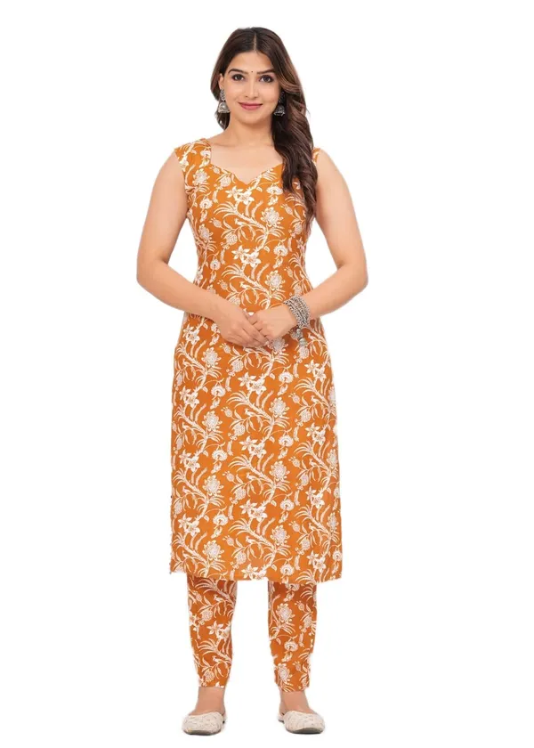 Women_Cotton_Kurta_Pant_Set