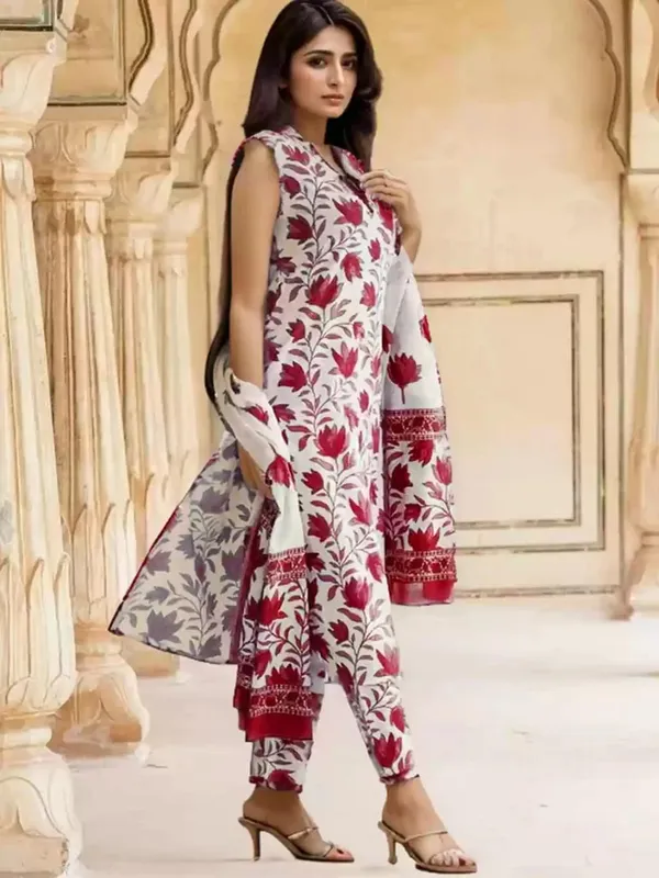 Women_Cotton_Kurta_Pant_Set_With_Dupatta