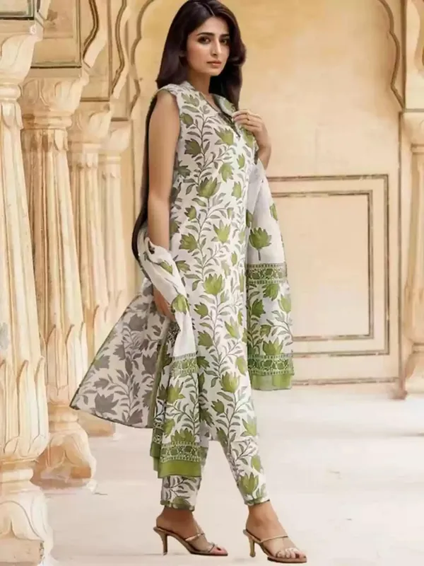 Women_Cotton_Kurta_Pant_Set_With_Dupatta