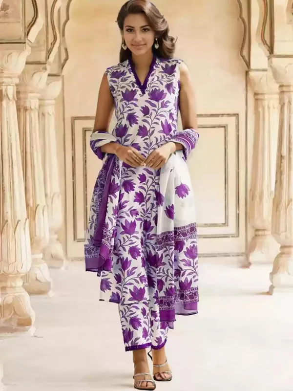 Women_Cotton_Kurta_Pant_Set_With_Dupatta
