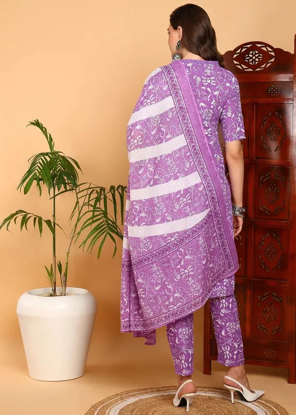 Women_Cotton_Kurta_Pant_Set_With_Dupatta
