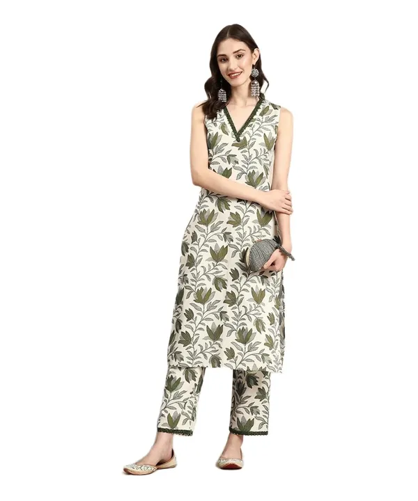 Women_Cotton_Kurta_Pant_Set