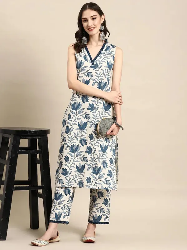 Women_Cotton_Kurta_Pant_Set