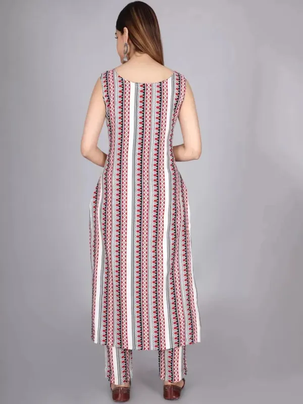 Women_S_Striped_Sleeveless_Kurta_Pant_Set