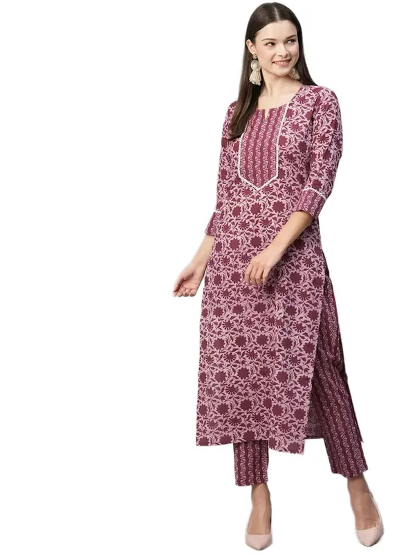 Women_Cotton_Kurta_Pant_Set_With_Dupatta
