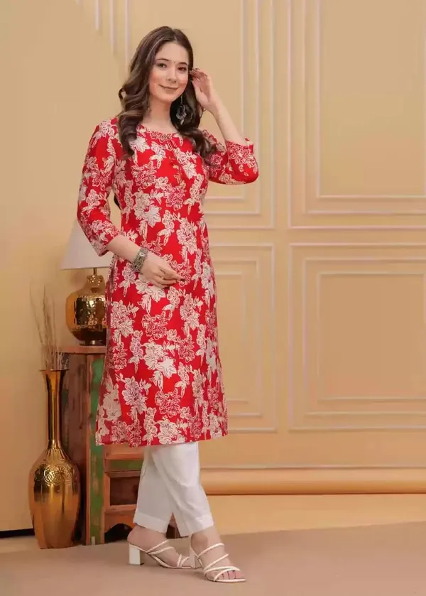 Women_Floral_Print_Kurta_Pant_Set