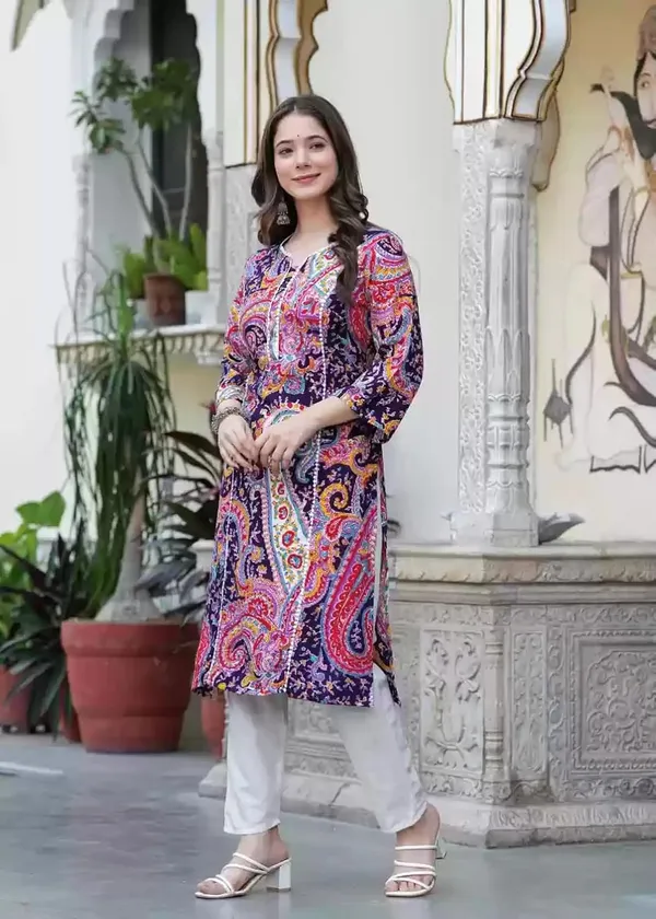 Women_Floral_Print_Kurta_Pant_Set
