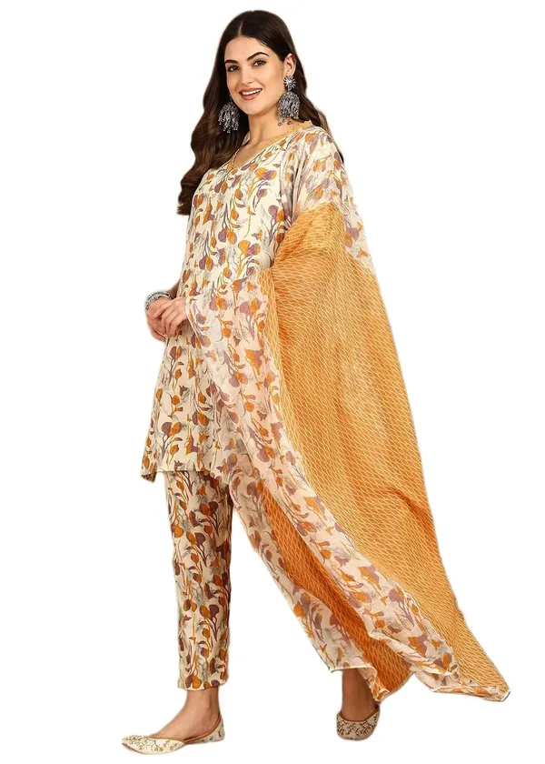 Women_Floral_Print_Kurta_Pant_Dupatta_Set