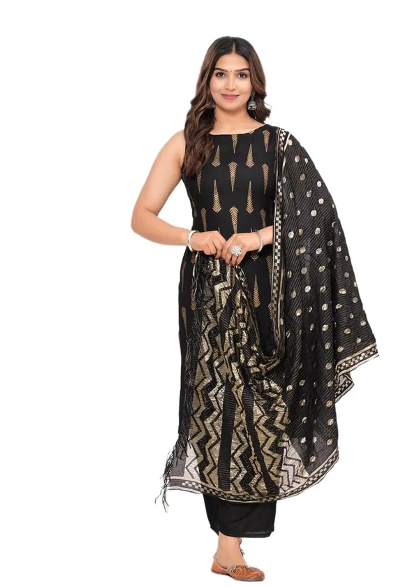 Women_S_Cotton_Kurta_Pant_Set_With_Dupatta