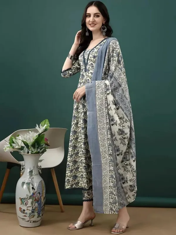 Women_Cotton_Anarkali_Kurta_Set_With_Dupatta