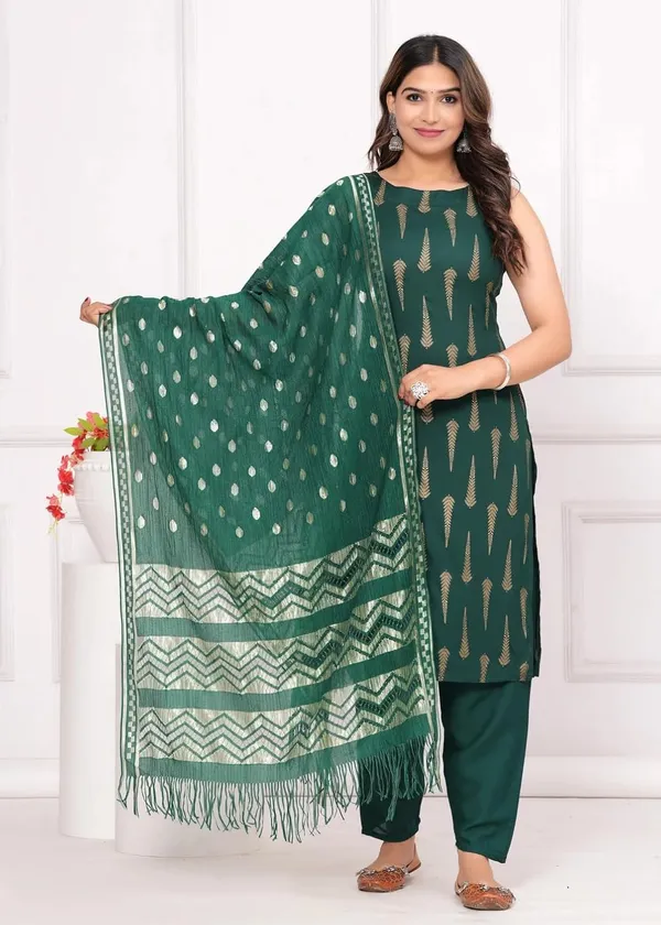 Women_Cotton_Kurta_Pant_Set_With_Dupatta
