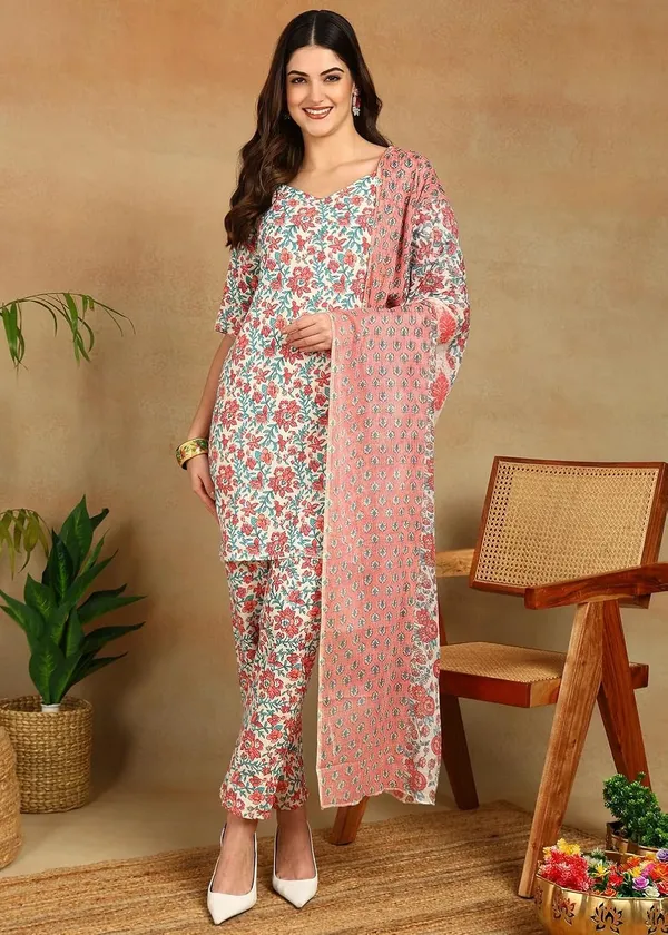 Women_Floral_Print_Kurta_Set_With_Pant_And_Dupatta