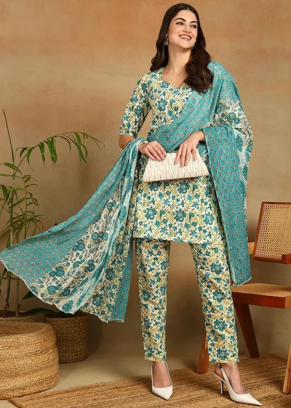 Women_Kurti_Pant_Dupatta_Set