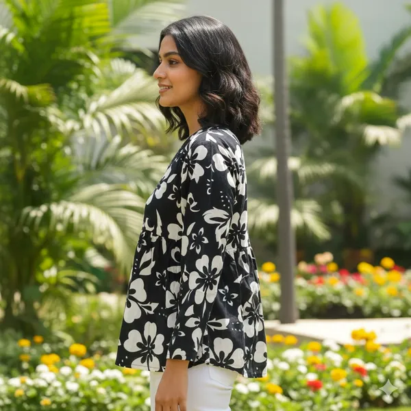 Floral_Print_Top_For_Women_&_Girls