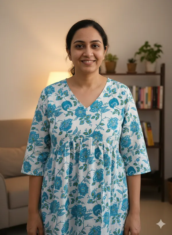 Floral_Print_Top_For_Women_&_Girls