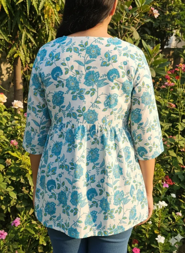 Floral_Print_Top_For_Women_&_Girls