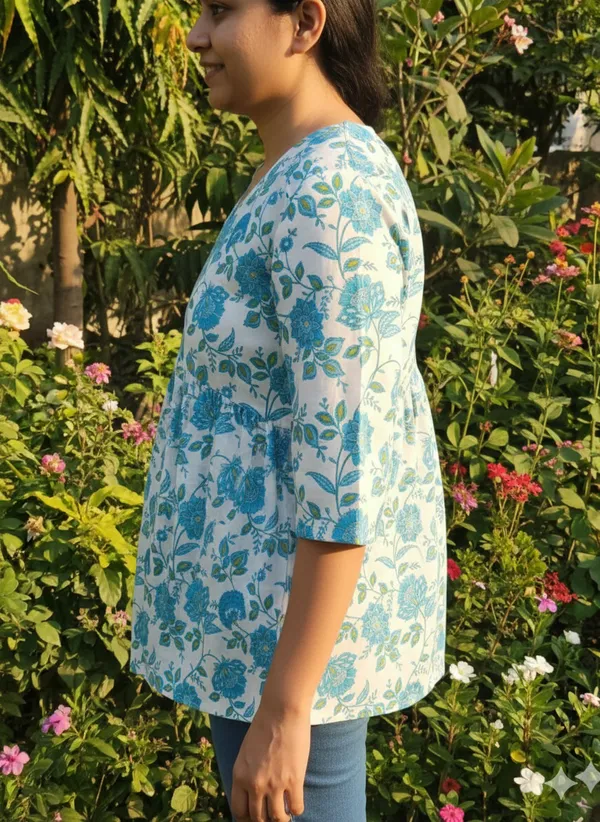 Floral_Print_Top_For_Women_&_Girls