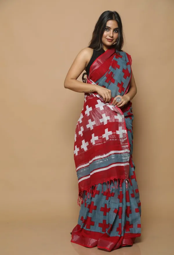 HAND_BLOCK_PRINT_LINEN_SAREE